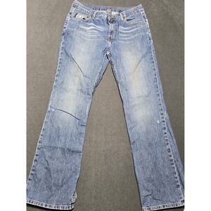 Armani Exchange A|X Denim Jeans Men's‎ 34x34 Light Wash Distressed Made in USA